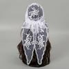 Fashion Lace Hairscarf Women Retro Triangle Hair Bands Vintage Triangular Headscarf Girls Elegant Headwear Hair Accessories