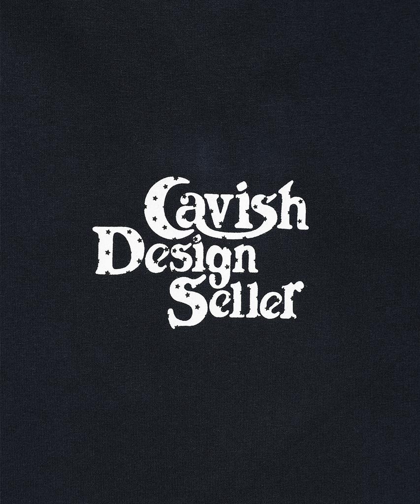 CAVISH Star Seller Logo Ss Tee Navy(Cv2Gmut527A)