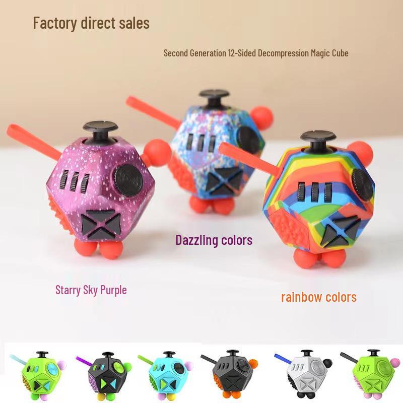 Second Generation Decompression Dice Magic Cube - Anti-Anxiety Stress Relief Artifact