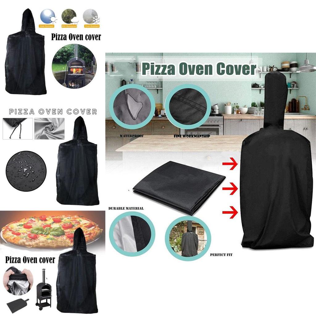 כיסוי תנור פיצה עמיד למים ועמיד במיוחד לחוץ להגנה מעולה מפני גשם ושלג