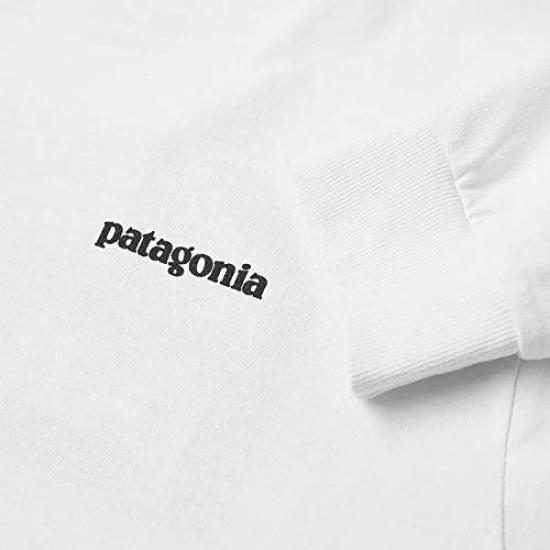 PATAGONIA LONG SLEEVE LOGO RESPONSIBILI TEE P-6 39161-WHI (MENS(L)) [Item]