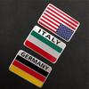 3D aluminum car sticker for Mini One Cooper R50 R52 R53 R55 R56 R57 R58 R60 R61 PACEMAN COUNTRYMAN CLUBMAN COUPE ROADSTER
