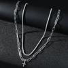 European & American Cross-border Sparkling Clavicle Necklace - Light Luxury, Cool & Shiny Ins Style