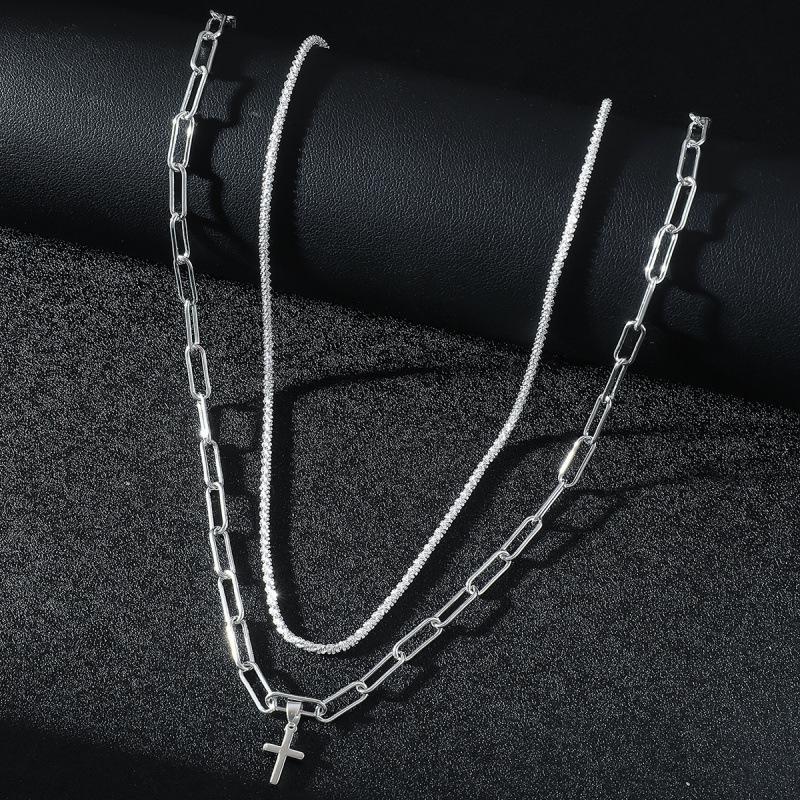 European & American Cross-border Sparkling Clavicle Necklace - Light Luxury, Cool & Shiny Ins Style