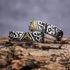 Auge des Horus Goldener Edelstahlring Freimaurersymbol Ring