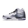 Flight Legacy Gotham Ace Cushioning Slip Resistant Mid Top Vintage Basketball Shoes Men's Black White BQ4212-102(Team365-)