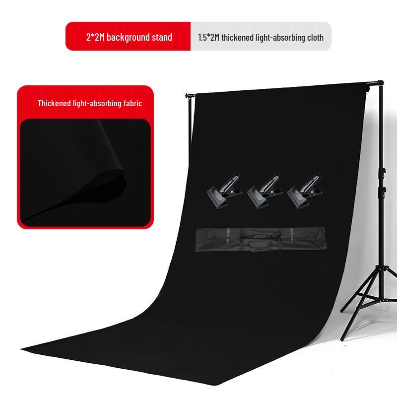 Ambitful T-Shaped Photography Background Stand with PVC Cardboard Telescopic Pole