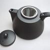 Nanbu Ironware Iwachu Coffee Pot Set (Black) with Dripper and Tea Strainer