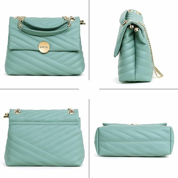 стеганая сумка через плечо Stich — фото 16