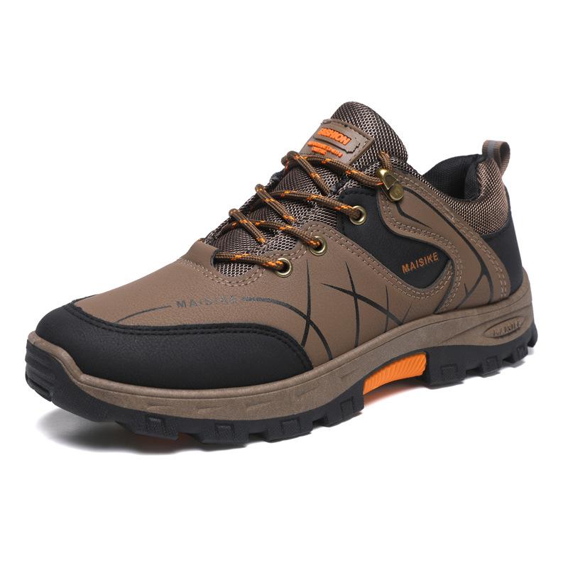 Men's shoes 2025 new men's sports shoes fashion trend outdoor mountaineering shoes casual shoes wear-resistant labor insurance shoes