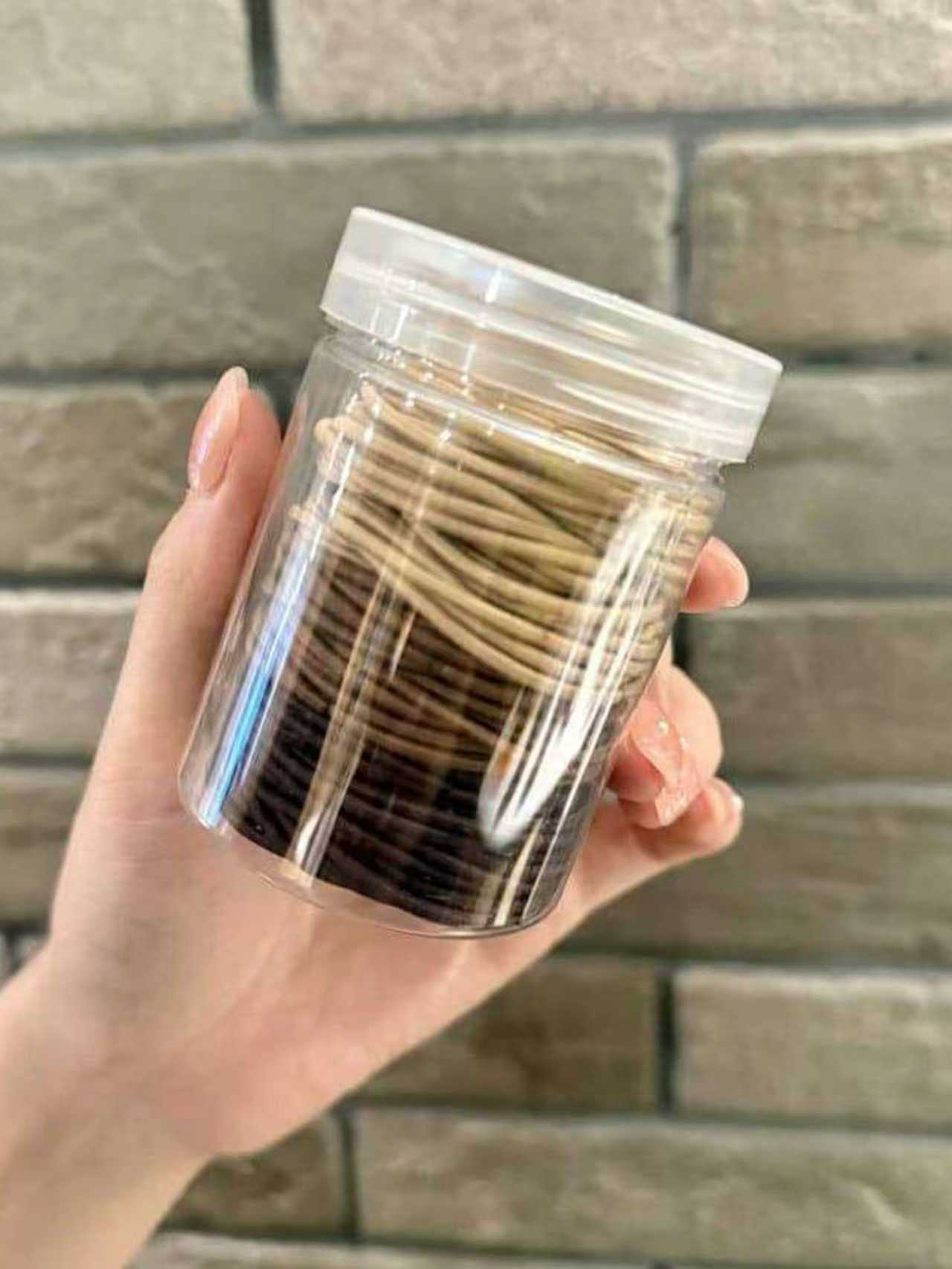 100 pieces of high elasticity rubber bands, colorful and simple hair ties, high elasticity rubber bands