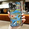 Discounted Salted Fish Plating Phone Case For Iphone 16 17 Pro Max Air 16E 14 15 Plus 12 13 Mini Anti-Fall Airabag Cover