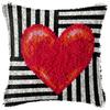 Kit per uncinetto Smyrnian Flower Mats Cushion Pillow Diy Serie Semplice Ricamo su Cuscino Tappeto Latch Hook Lavoro a Maglia Bottoni Pacchetti