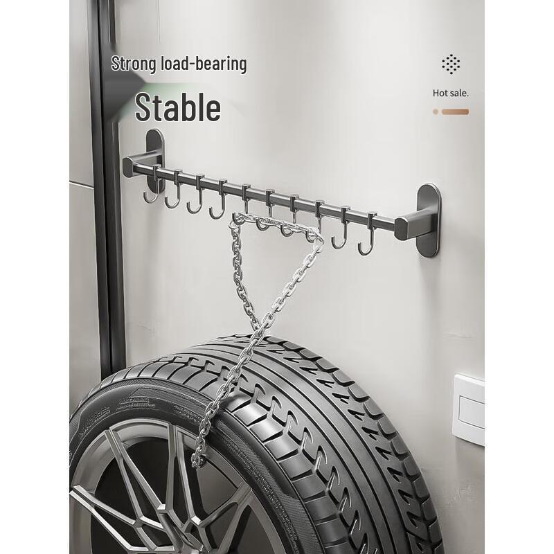 Stainless Steel Drill-Free Movable Wall Hook