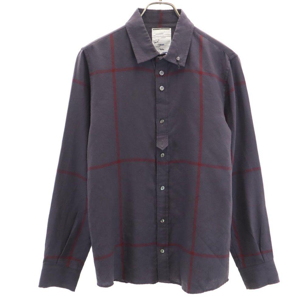 SHAREEF Long Sleeve Shirt 2 Brown Men's Used