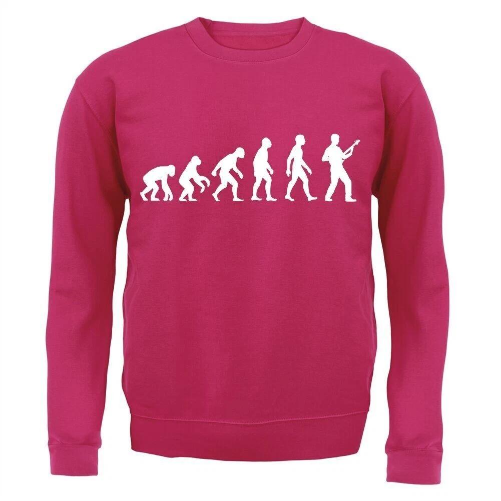 Evolution of Man Bass Guitar Player - Kids Hood / Jumper - Bassist 160