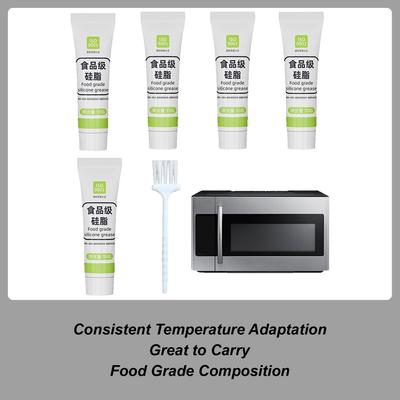 Food Grade Lubricant Grease Silicone Grease 5 Pieces Food-Grade Silicone Lubricant Long-Lasting Multi-Purpose For Cartridges O