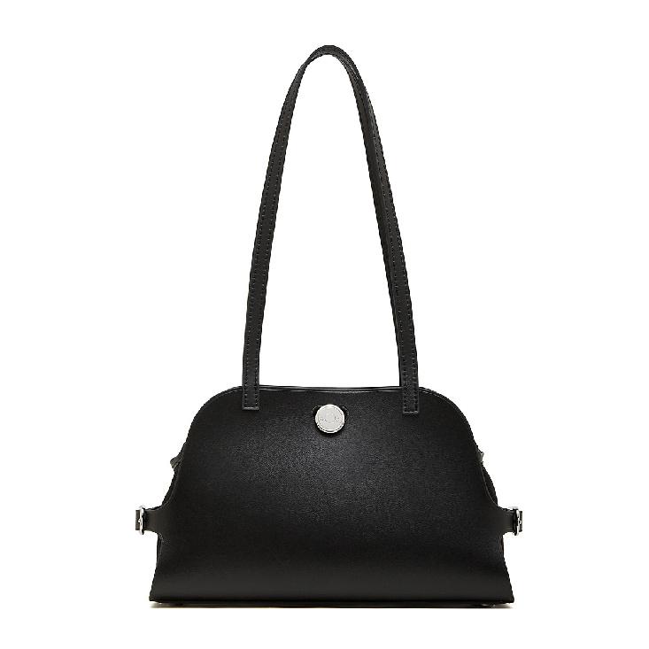 New Handbag High-Quality Texture Single Shoulder Women's Bag Old Money Style Shell Bag Fashion Color-Block Retro Underarm Handbag