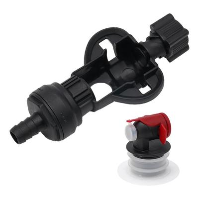 BIB Connector Butterfly Valve To Refill Transfer or Empty Boxed Wine Bags Barware Tool Work with VITOP Taps To Pump or Gravity