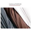 Women's Black Mid-Neck Modal Base Layer Top - 2024 Long Sleeve Slim Fit for All Seasons