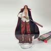 One Piece Acrylic stand plaques  elegant and sophisticated creative cartoon gifts for office desk decoration Rock style attire