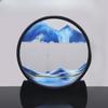 Round Quicksand Painting 3d 3-dimensional Dynamic Hourglass Home Decoration Gift Idea Men Women Gift Idea Living Room Tabletop Decoration