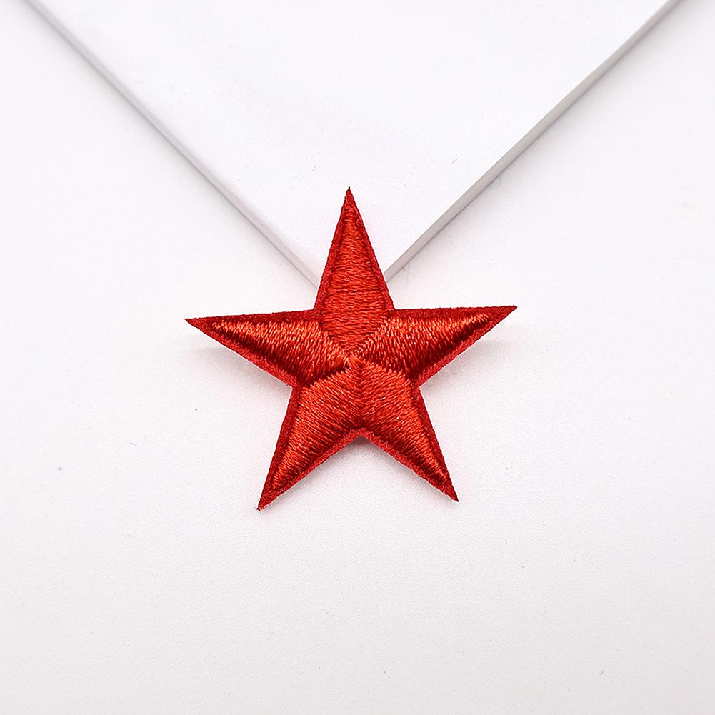 Repair Clothing Patch 10 Pcs Little Star Embroidered Iron On Patches Sew On Fabric Applique DIY Clothes Decoration