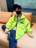Boys' 2026 Spring Hooded Windbreaker Jacket - Trendy and Casual Sportswear for Medium to Large Kids