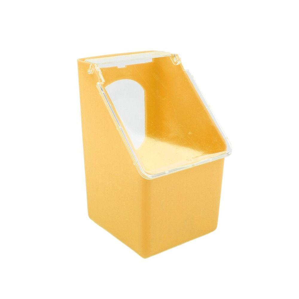 with Lid Pigeon Food Dispenser Plastic Pigeon Drinking Cups Hanging Bird Food Box for Cage