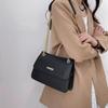 2025 New Indentation Plaid Women's Bag Fashionable Simple Chain Oblique Span Bag Light Luxury Fashion Women's Bag