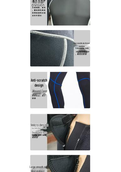 Muta Uomo Full Body Manica Lunga 3MM per Snorkeling, Raccolta di Conchiglie sulla Spiaggia, Soccorso, Windsurf o Surf - Spessa e Calda.