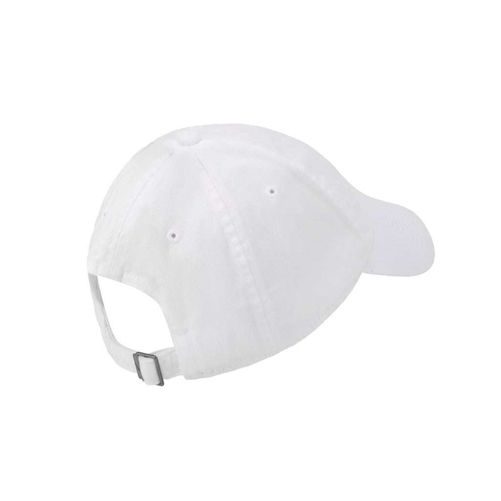 Nike Logo Embroidered Cotton Baseball Cap Unisex Caps White FB5368100