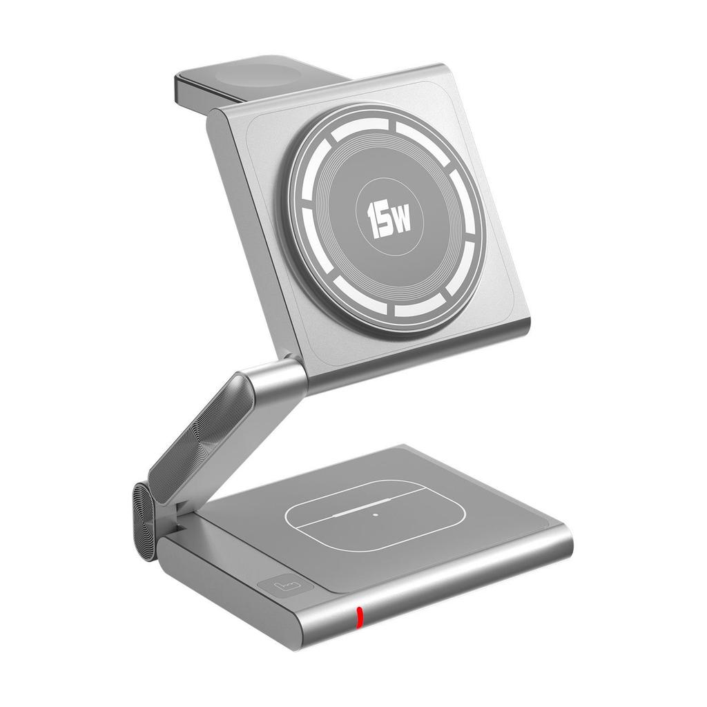 Magnetic 3-in-1 Wireless Charger for Apple Phones - Qi2 Fast Charging Bestseller