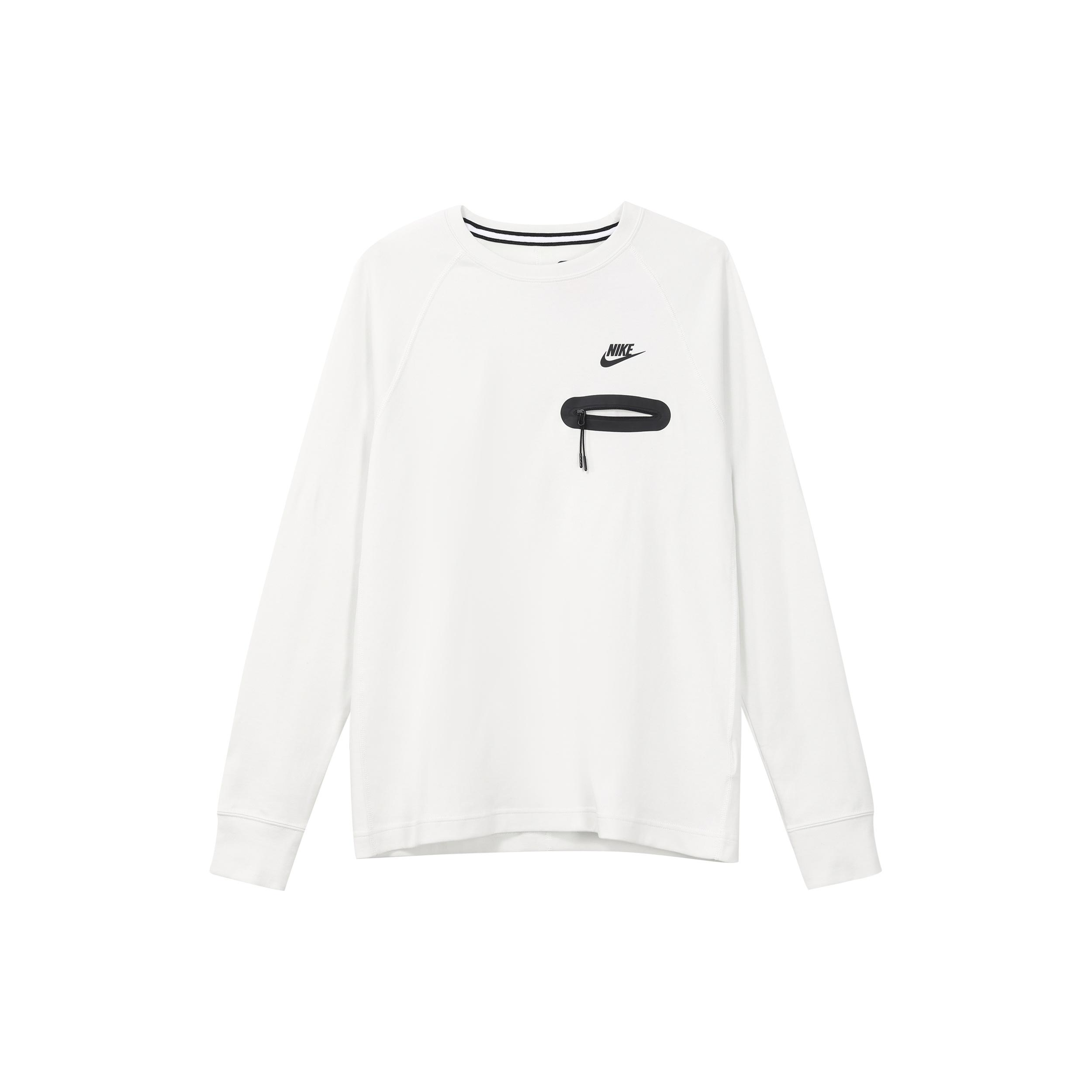 Nike Tech Fleece Lightweight Sweatshirt  White  Men s FD9881-121 M