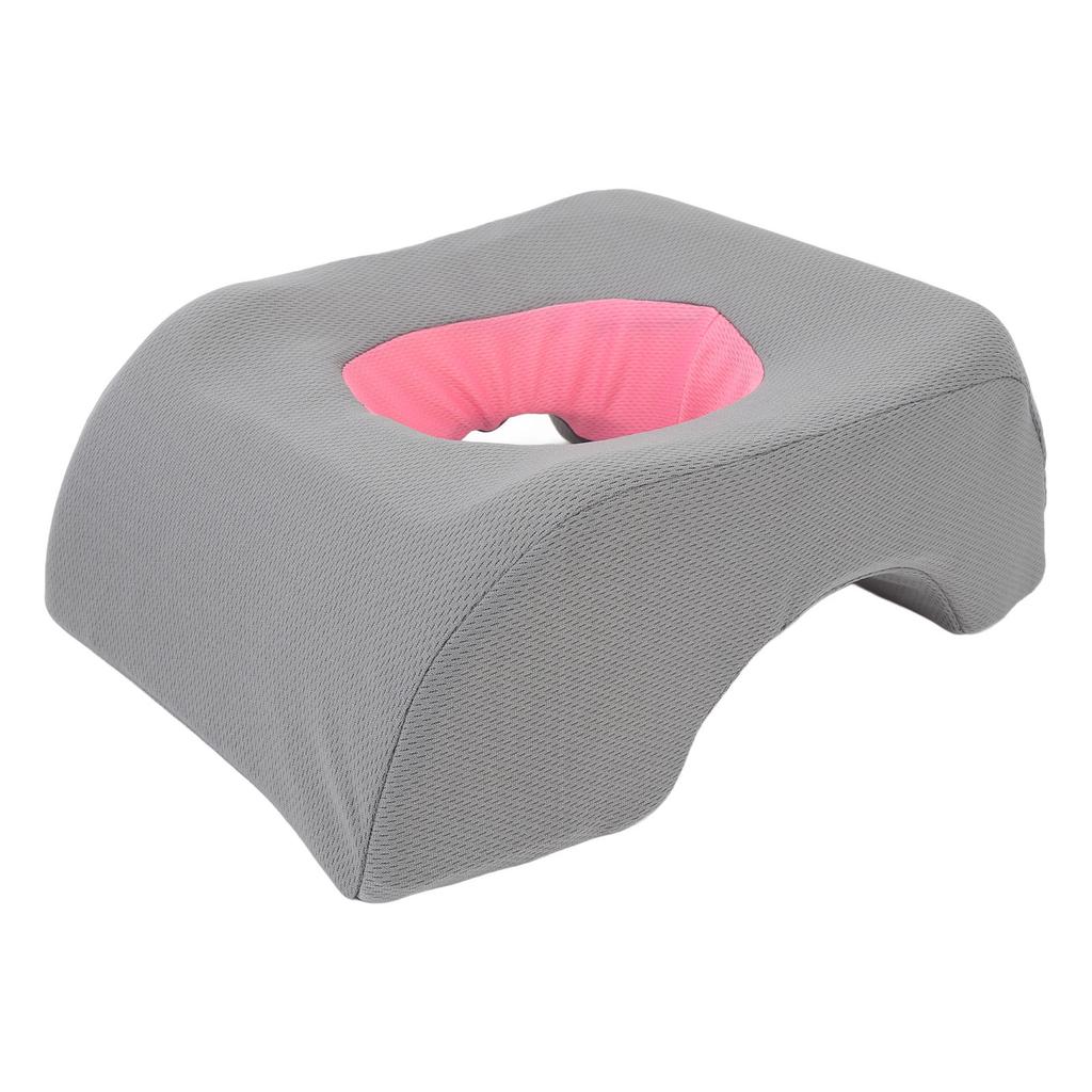 Face Down Pillow Soft Ergonomic Hollow Headrest Face Cushion for Salon Massage Beauty Bed