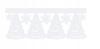 Envy CHRISTMAS TREES SNOWFLAKES pelmet curtain CHRISTMAS GLAMOUR 90x38
