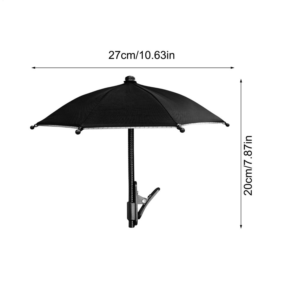 Cell Phone Umbrella Creative Mini Umbrella Phone Stand Universal Waterproof Holder Portable Outdoor Rain Sun Accessories