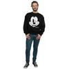 Disney Mens Mickey Mouse Face Sweatshirt