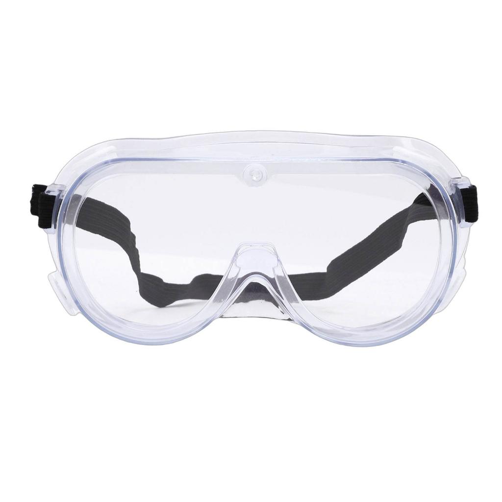 Goggles Clear Lens Proof Water Proof Sealed Protective Goggles with Elastic Headband for Cycling Skiing Woodworking Painting