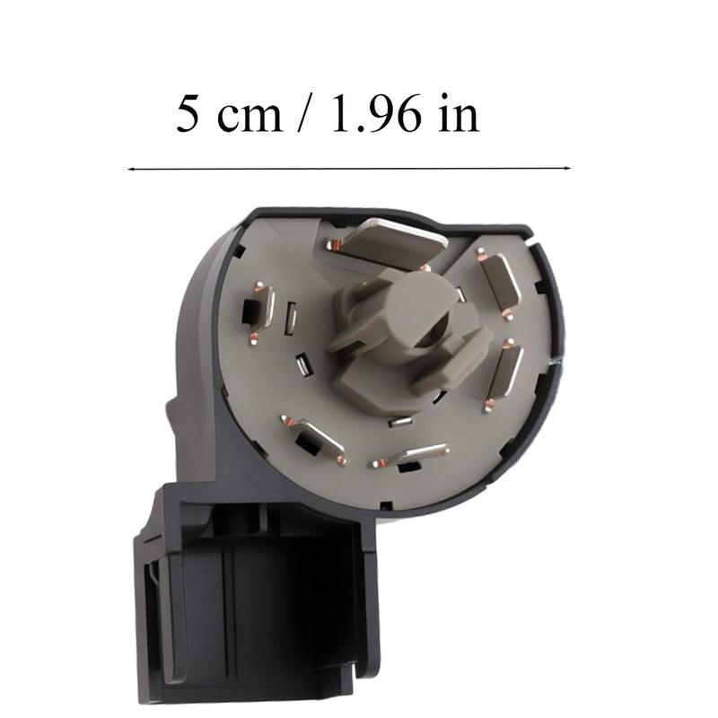 Car Ignition Switch ABS and Metal Black 90505912 Ignition Starter Switch for Opel Astra F Cabriolet 1991-2003 6 P