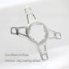 110 BCD 4 Bolt Aluminum Alloys Chainring Adapters Replacement Light Weight Direct Mount Converter Easy to Install