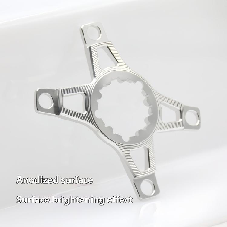 110 BCD 4 Bolt Aluminum Alloys Chainring Adapters Replacement Light Weight Direct Mount Converter Easy to Install