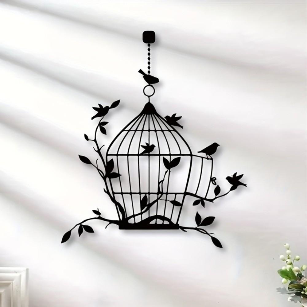 Weather Resistant Wall Decor Rust Proof Coating Wall Hanging Ornament Metal Wall Art  Bedroom