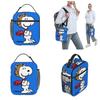 Snoopys The Flying Ace Insulated Lunch Bag Leakproof ACE Pilot Reusable Cooler Bag Tote Lunch Box Work Outdoor Men Women