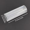 ABS 18650 Battery Protective Sleeve for Securely Fit In 21700 Lithium Flashlight Battery Adapter Sleeve