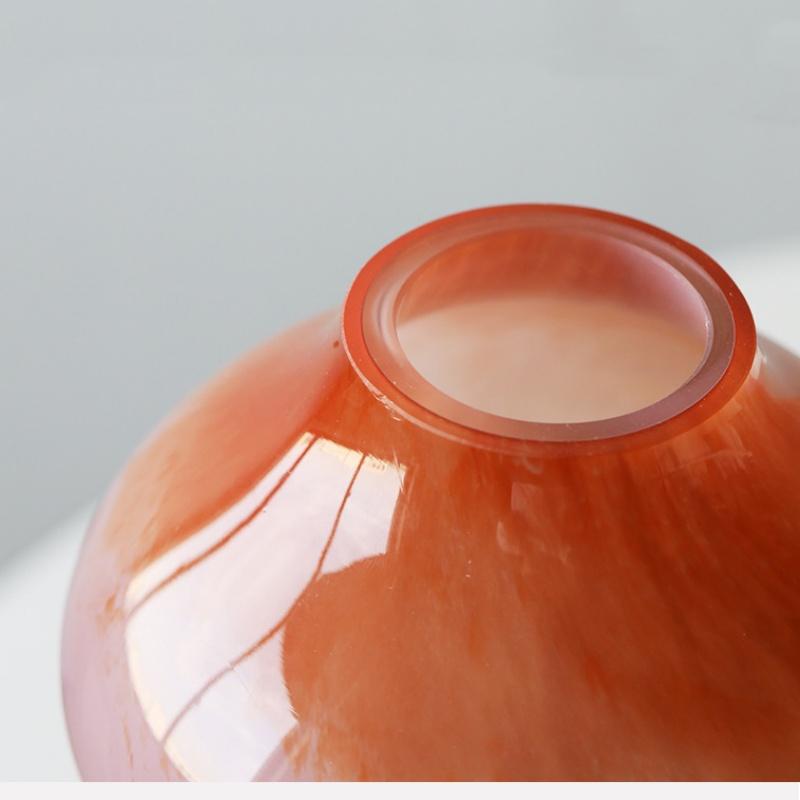 Glass Vase Gourd Colored Gradient Glass Bottle Hydroponic Flower Arrangement Terrarium Flower Vase Home Decoration