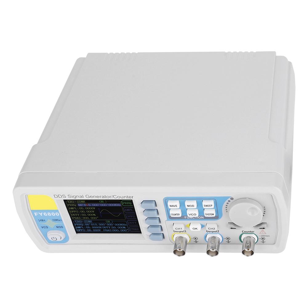 FY6800 Double Channel DDS Function Arbitrary Waveform Signal Generator(30MHz )