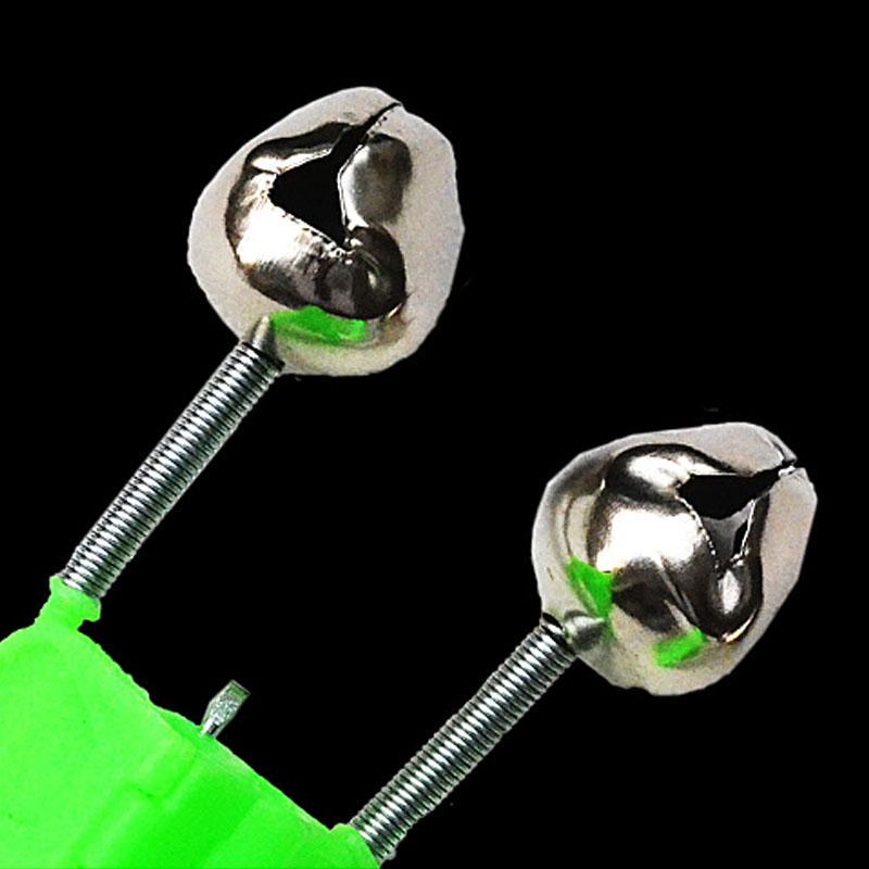 Fishing Gear Bell Double Bell Alarm Fishing Rod Clamp Bell Fishing Accessories Fishing Supplies