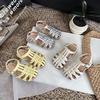 Korean Style Girls' Soft Sole Roman Sandals - Summer 2026 Woven Headband Design for Little Beach Lovers