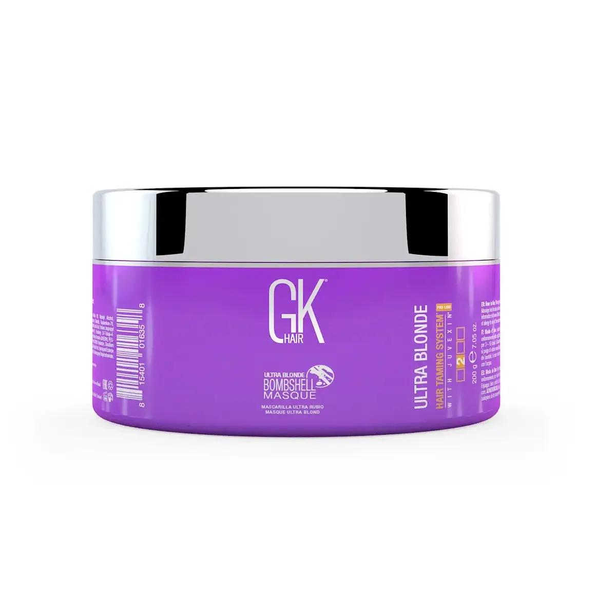 

Маска для фарбування у холодний блонд Ultra Blonde Bombshell Masque GKhair 200 мл